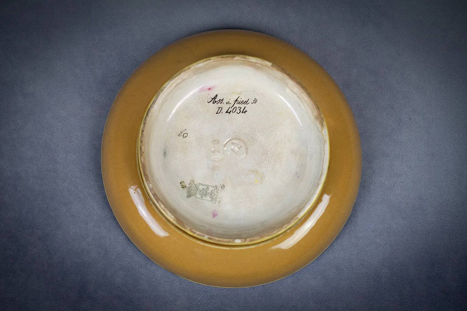 Longwy cloisonné enamel footed bowl – Art Deco floral decoration