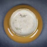 Longwy cloisonné enamel footed bowl – Art Deco floral decoration