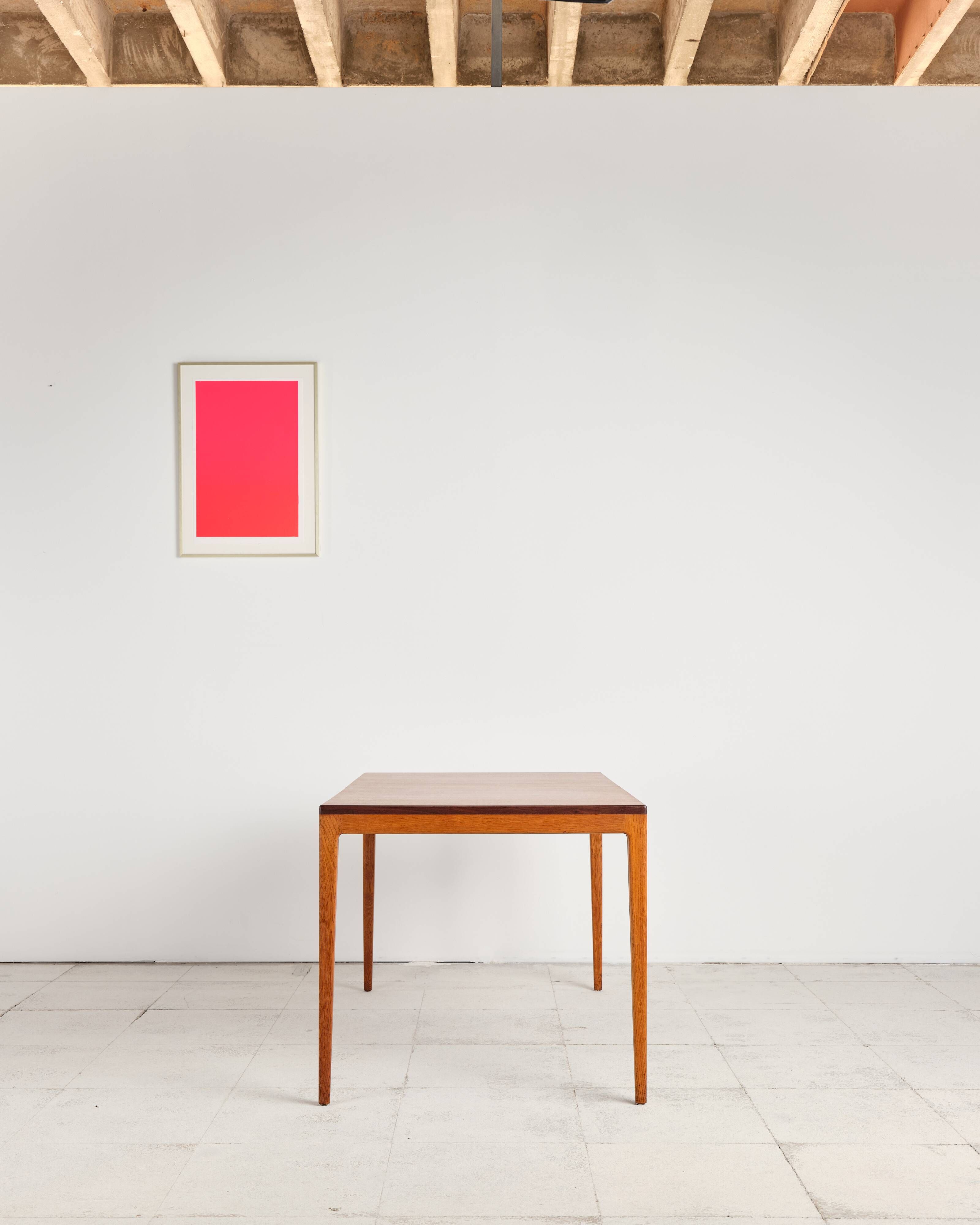 Table extensible en teck par Hartmut Lohmeyer pour Wilkhahn