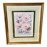 Botanical frame peonies