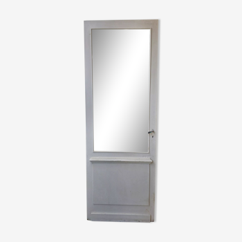 Porte d'intérieur en bois, vitrée, XIXème