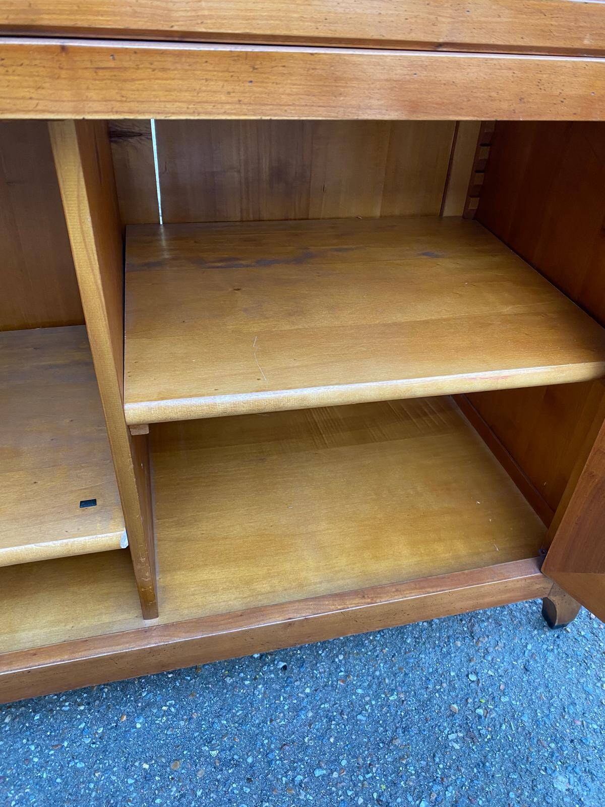 Louis XVI buffet made of solid wood from the 1950s.