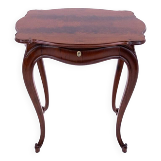 Table console élégante, Europe du Nord, vers 1870. Après rénovation.