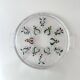 Vintage cake plate Walther Glas, 70s cake plate, OVP