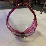 Vase en cristal vintage