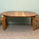 Table et chaises de Rainer Daumiller design scandinave des années 70