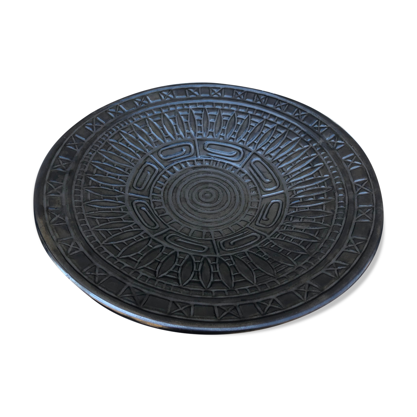 Porcelain dish dieulefit