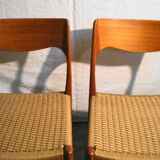 Pair of Danish chairs by Niels Otto Moller from the 60s