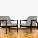 Customizable Blue Armchairs By Edmund Homa, 1960s