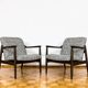 Customizable Blue Armchairs By Edmund Homa, 1960s