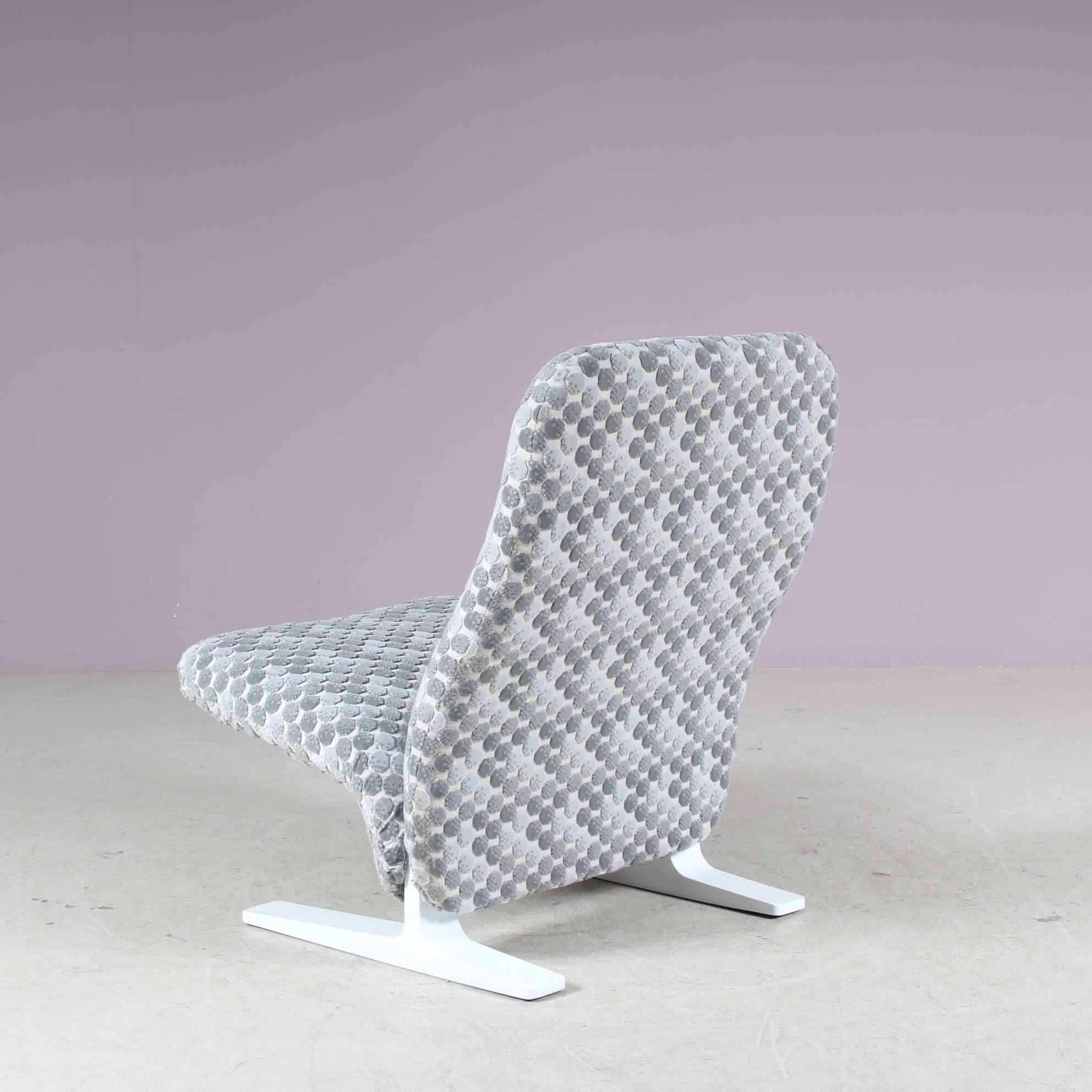 1970s “Concorde” Lowback chair by Pierre Paulin for Artifort, Netherlands