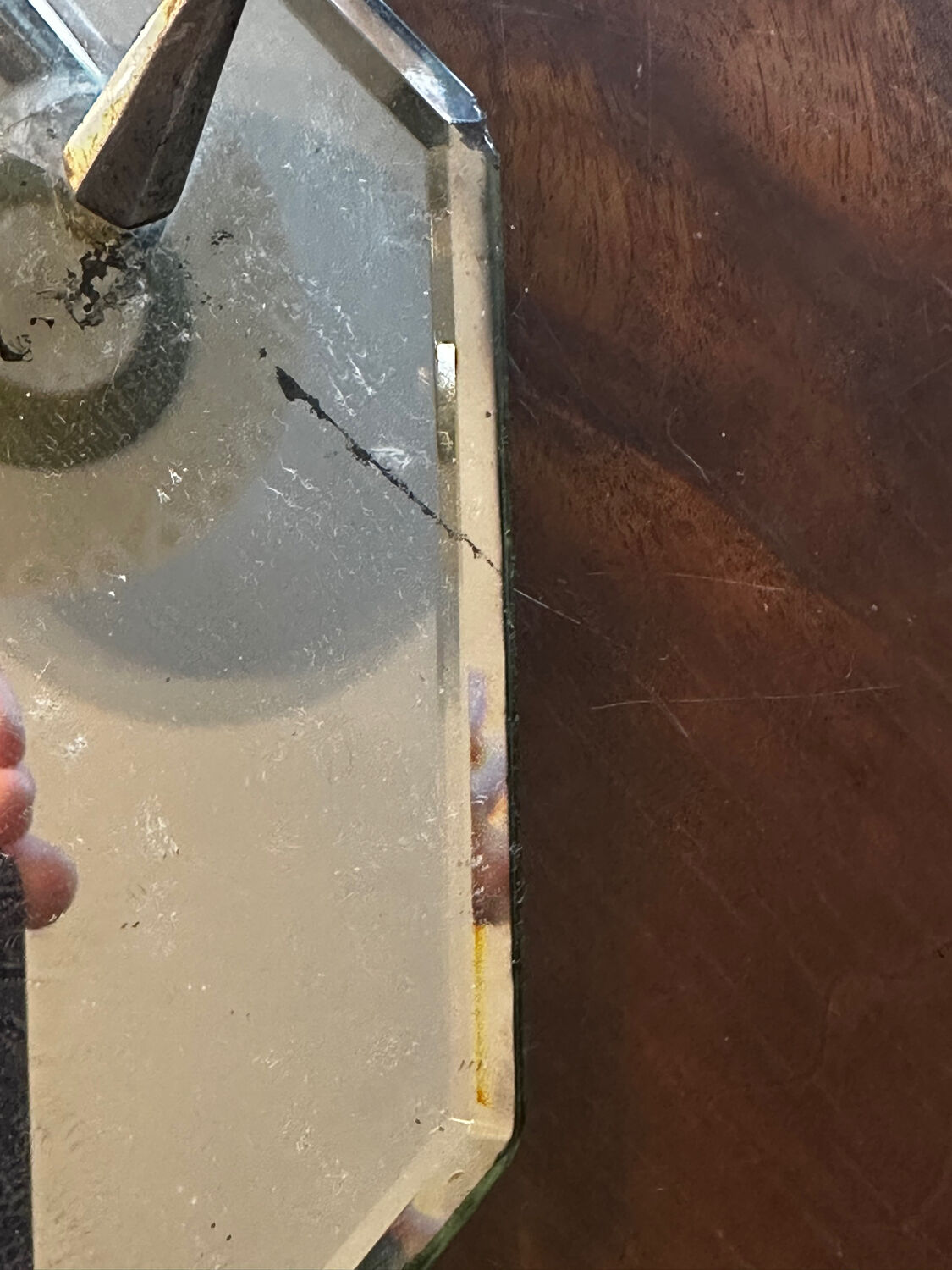 Art Deco mirror plateau - 45/30 cm