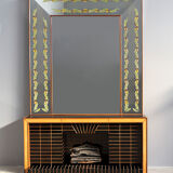 Sideboard with mirror by Luigi Brusotti, 1940