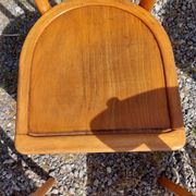 6 bistro chairs, light colour