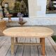 wooden coffee table