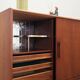Teak highboard, Danish design, 1960s, production: Denmark