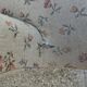 Old Napoleon lll toad armchair  with wheels