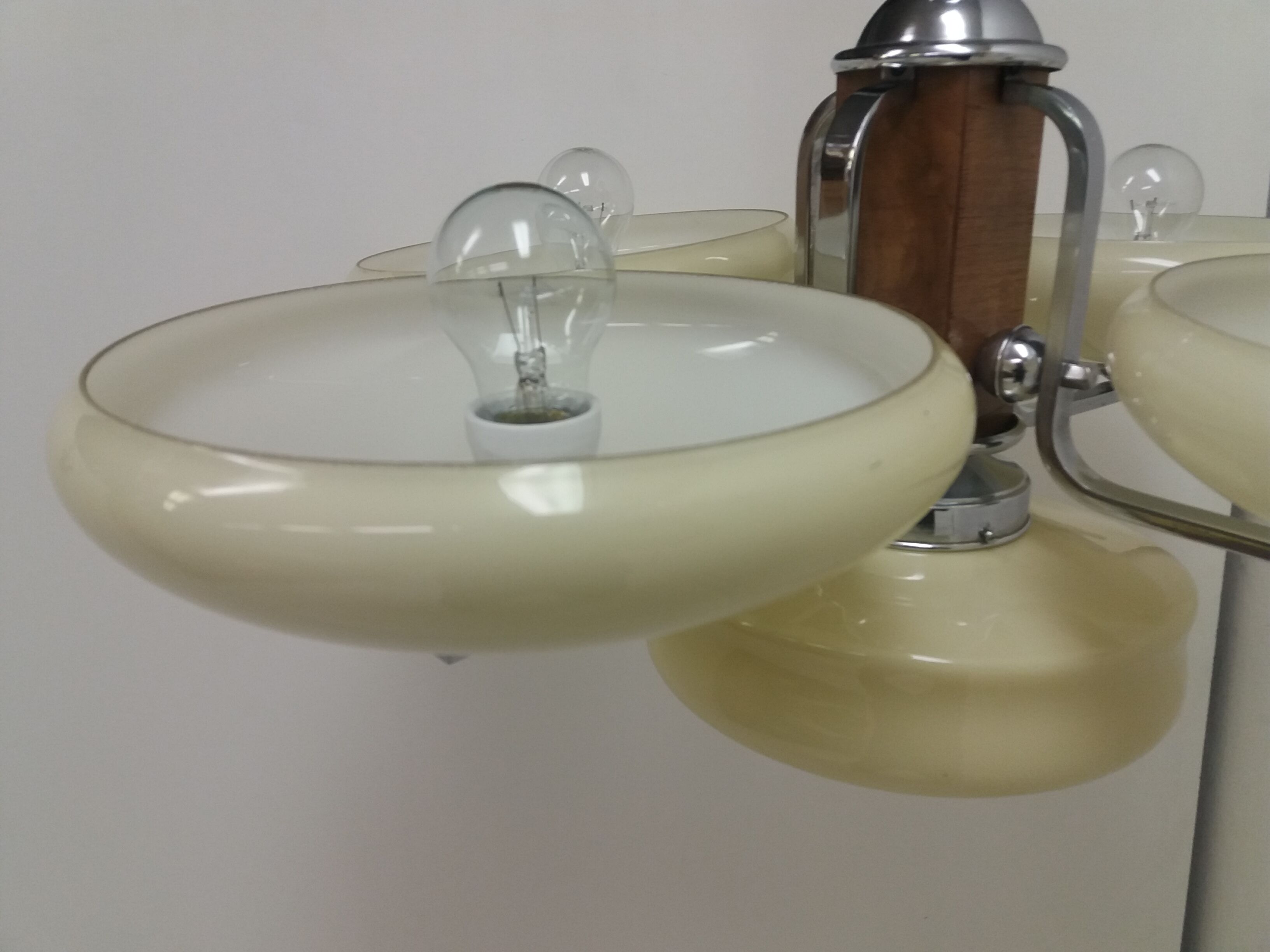 Art Deco chandelier, Czechoslovakia