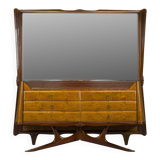 Dressing Table or Console with Mirror by Vittorio Dassi, 1950s