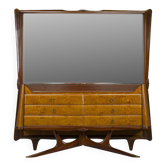 Dressing Table or Console with Mirror by Vittorio Dassi, 1950s