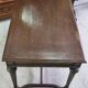 Table bureau 2 tiroirs en chene du xix ème siecle