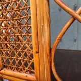 Vintage rattan bar