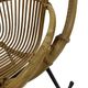 Vintage Dirk van Sliedregt Rohe Noordwolde rattan rocking chair