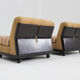Set of vintage Amanta lounge chairs by Mario Bellini for C&B Italia