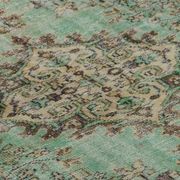 One-of-a-kind turkish handwoven vintage rug - rustic vintage charm 270x 145 cm