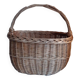 Vintage wicker oval basket