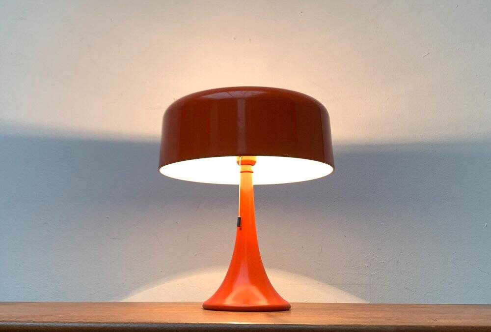 Mid-century space age mushroom table lamp, 1960s