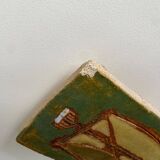 Ceramic plaque The Argonauts Vallauris I. Ferlet and F. Bourguet