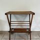 Table d'appoint, porte-revues scandinave vintage