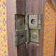 Screen 5 years 60 wood and fabric leaves