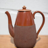 Glazed clay coffee or tea maker