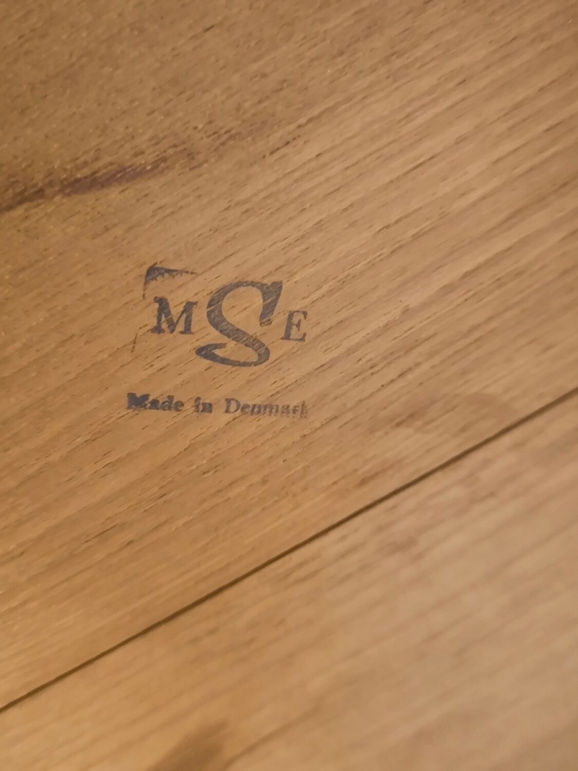 Vintage teak Scandinavian table from the 1960s by Johannes Andersen.