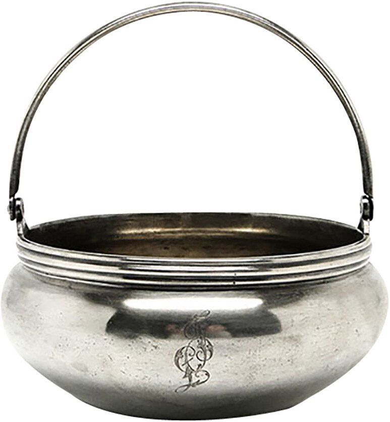 Early 20th century sugar bowl from Berndorf, Germany