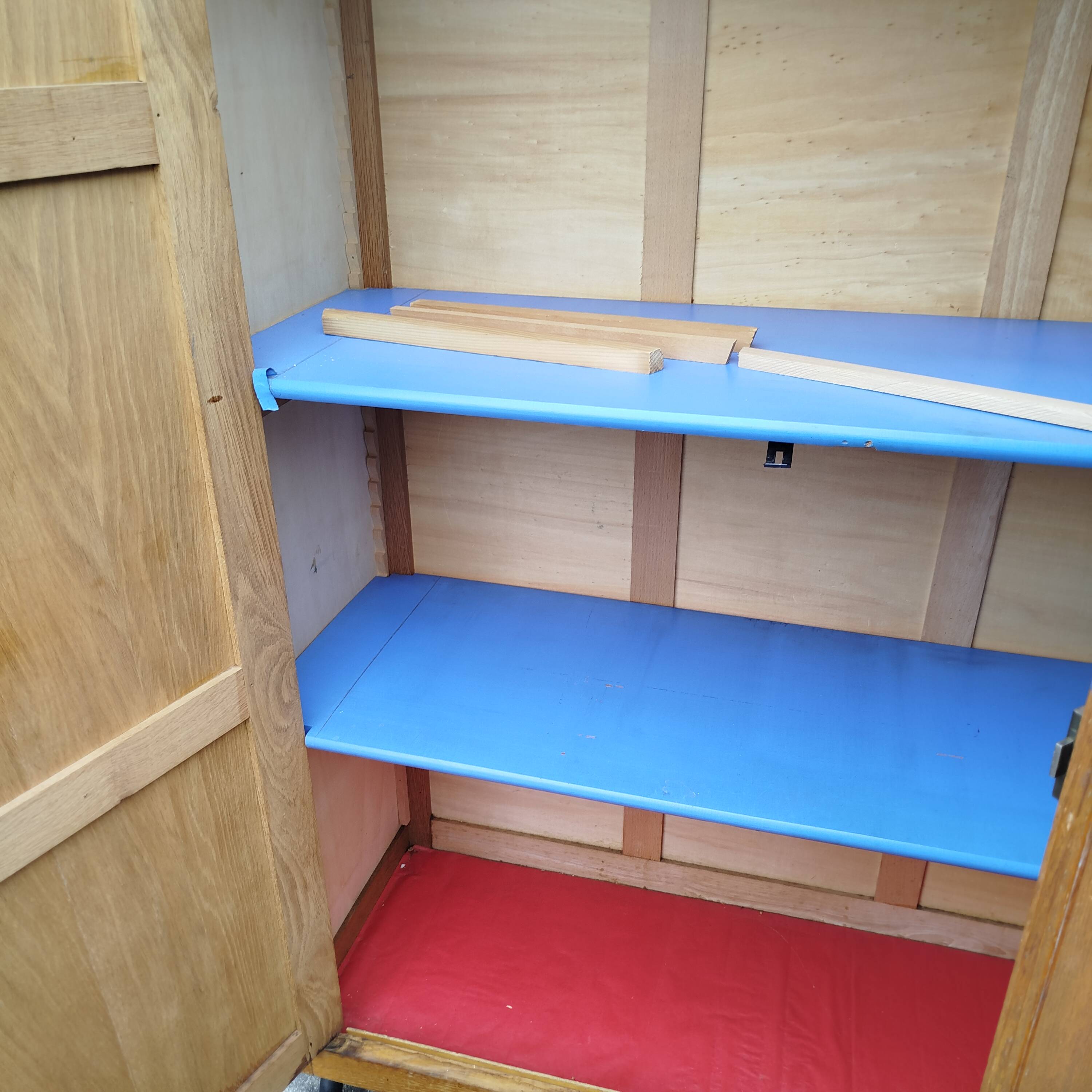 Armoire d'école années 50/60
