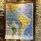 Vintage school map - Latin America - Éditions MDI
