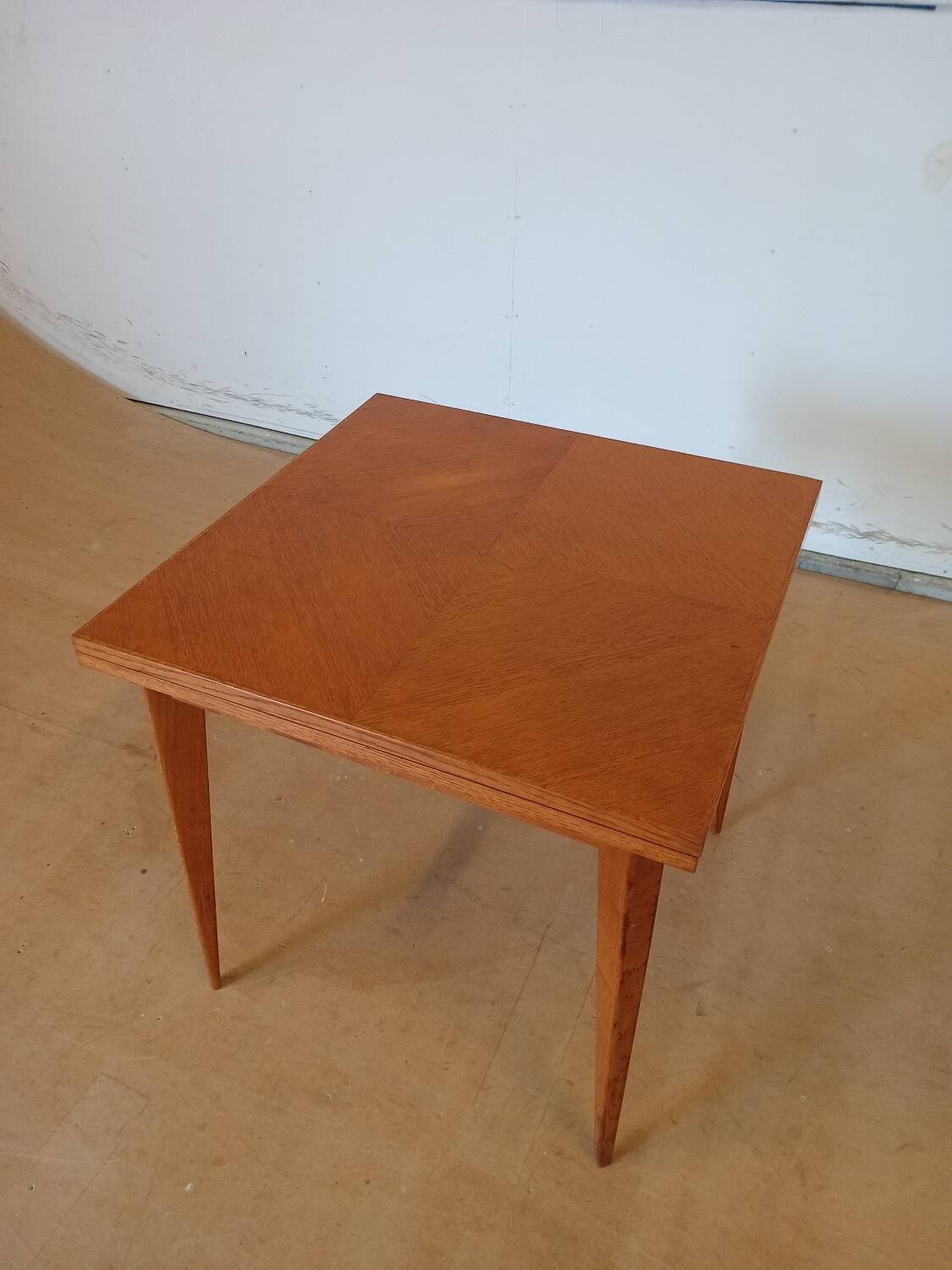 Vintage oak veneer table - 1960s