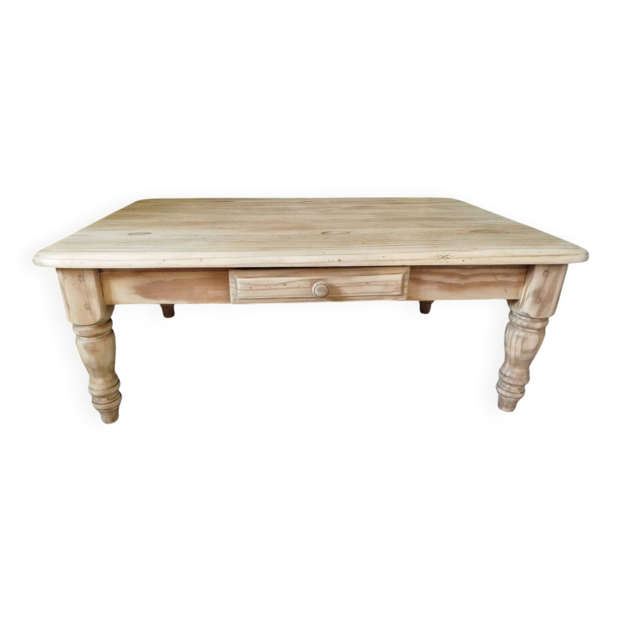 Solid pine coffee table