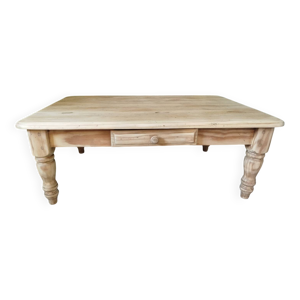 Table basse pin massif