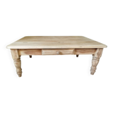 Solid pine coffee table