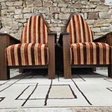 Pair armchair art deco