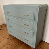 Vintage chest of drawers revisited in Almond (Resource)