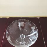 11 cups a champagne in crystal