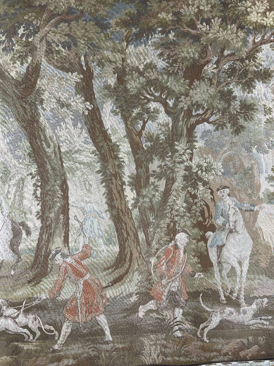 Wall tapestry "Hunting Scene", Louis XV style, 20th century