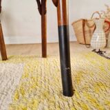 Pair of vintage wooden bistro chairs