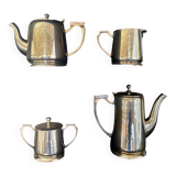 Service à café métal argenté