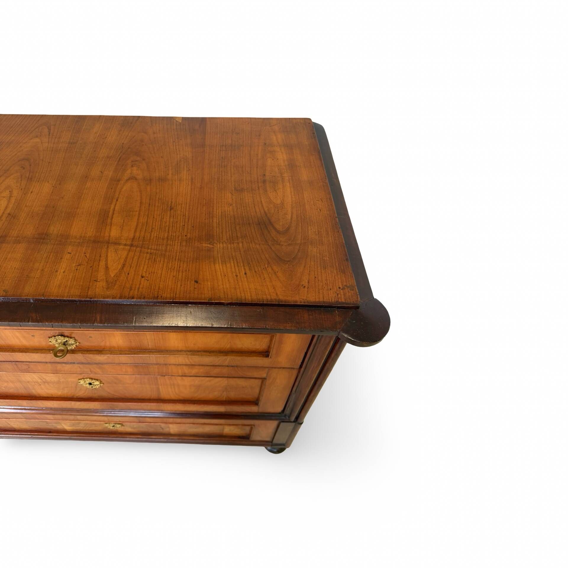 Small Antique walnut and walnut veneered Chest of Drawers – Neoclassic